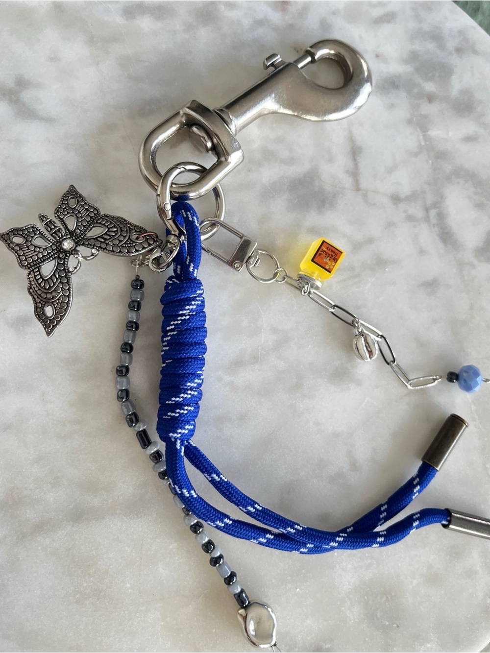 Handmade bag charm